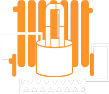 Service Powerflush Radiators bespoke graphic png image
